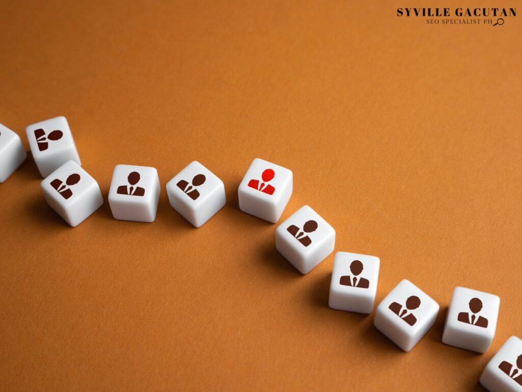 A number of blocks with user icon printed on it.
