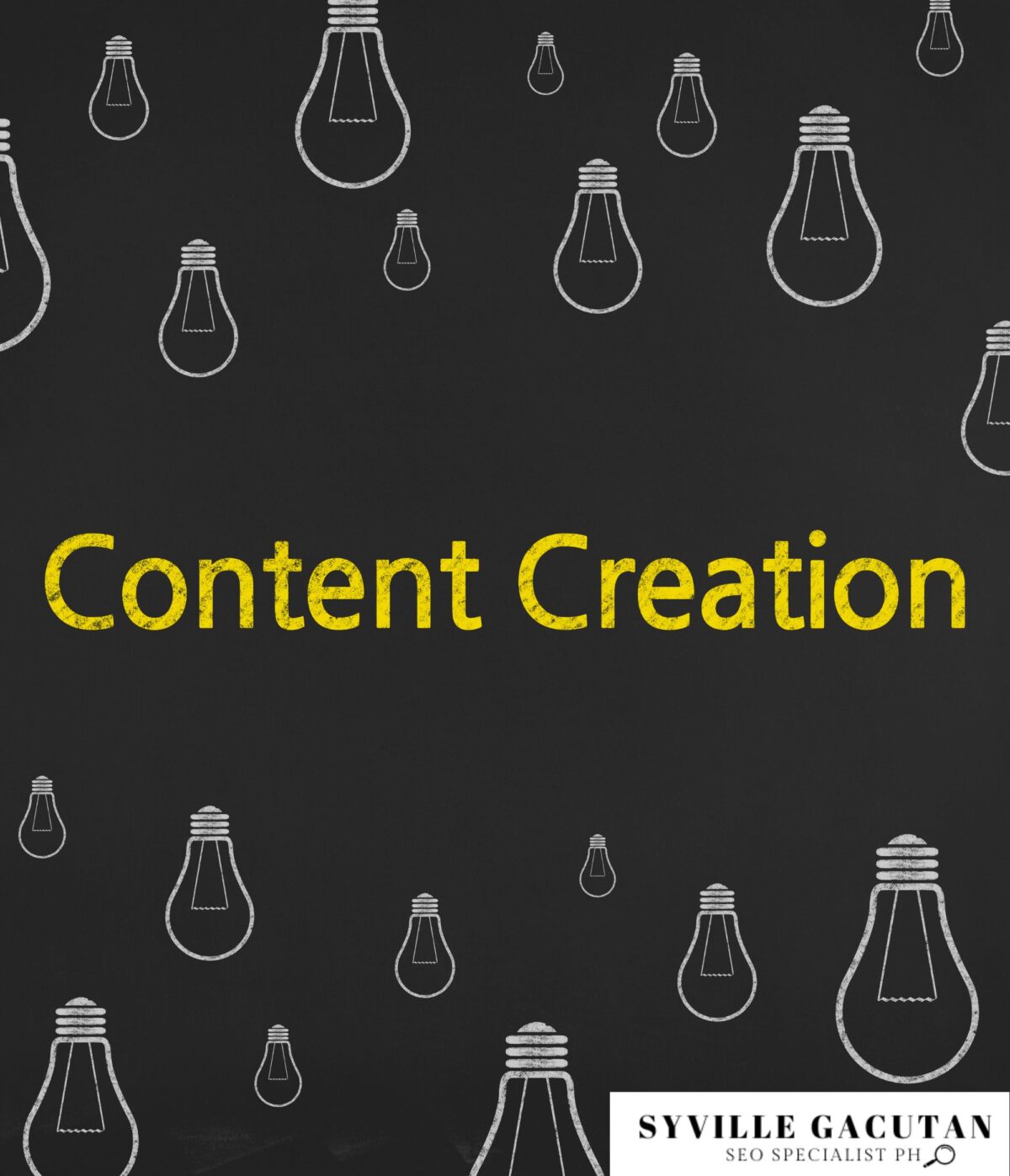 "Content Creation" written on the