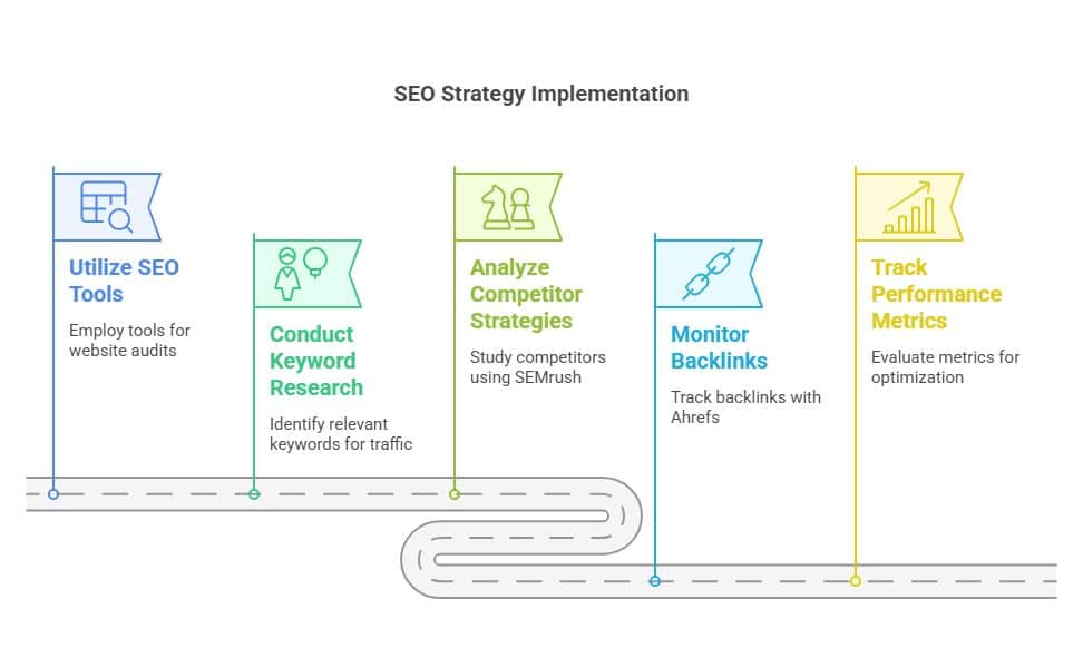 Visual about SEO Strategy Implementation
