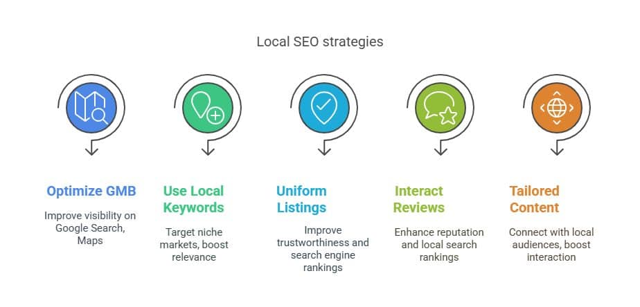 Visual about Local SEO strategies