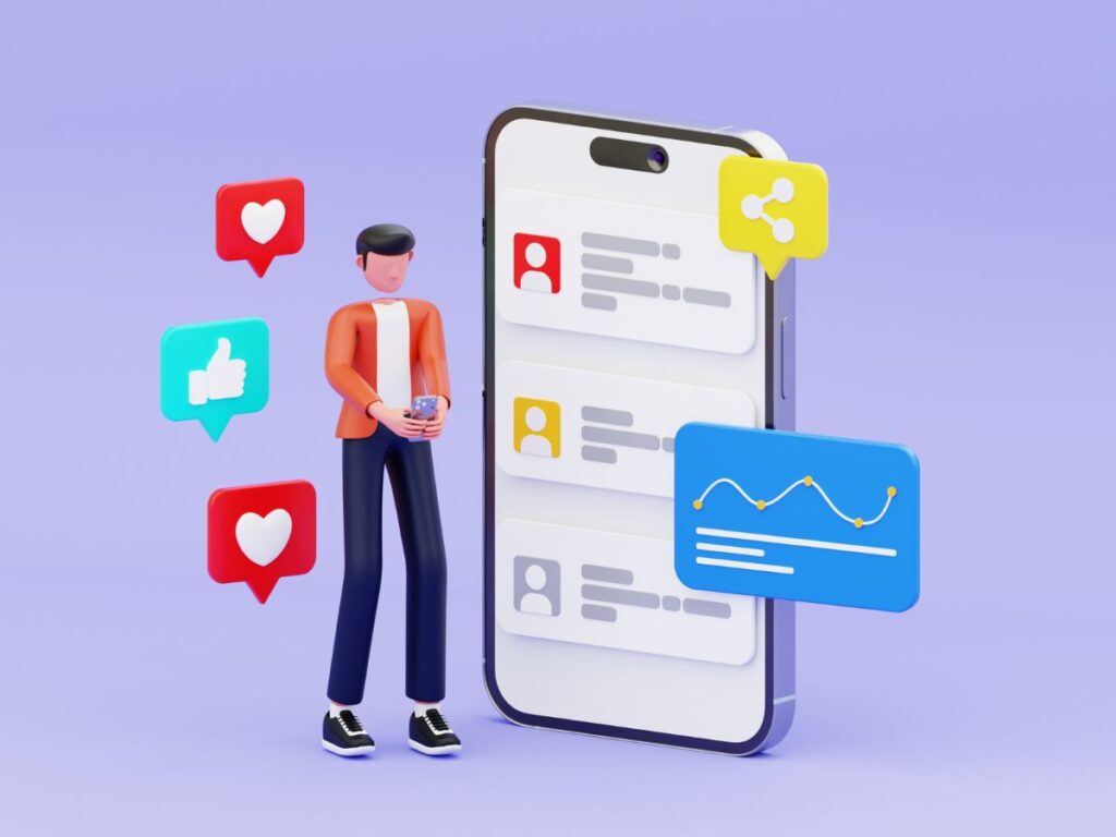 Social media phone analytics.