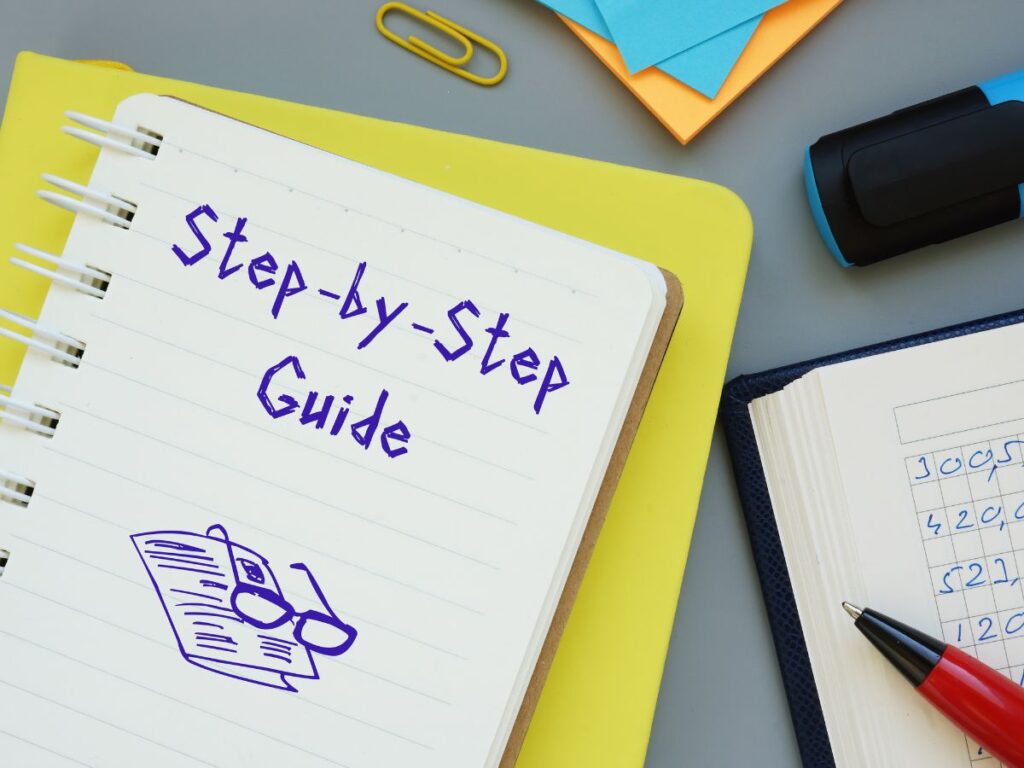 Step-by-step guide notebook.
